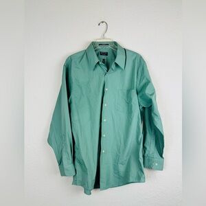 Arrow Fitted Dress Shirt for Men Large